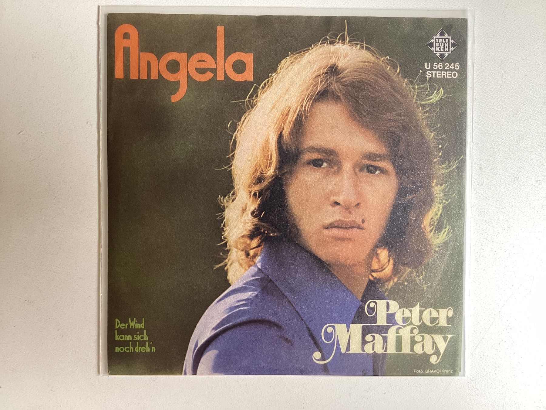 Schallplatten: Peter Maffay Single - Angela – Gebraucht aus Gutenswil von Hamzian