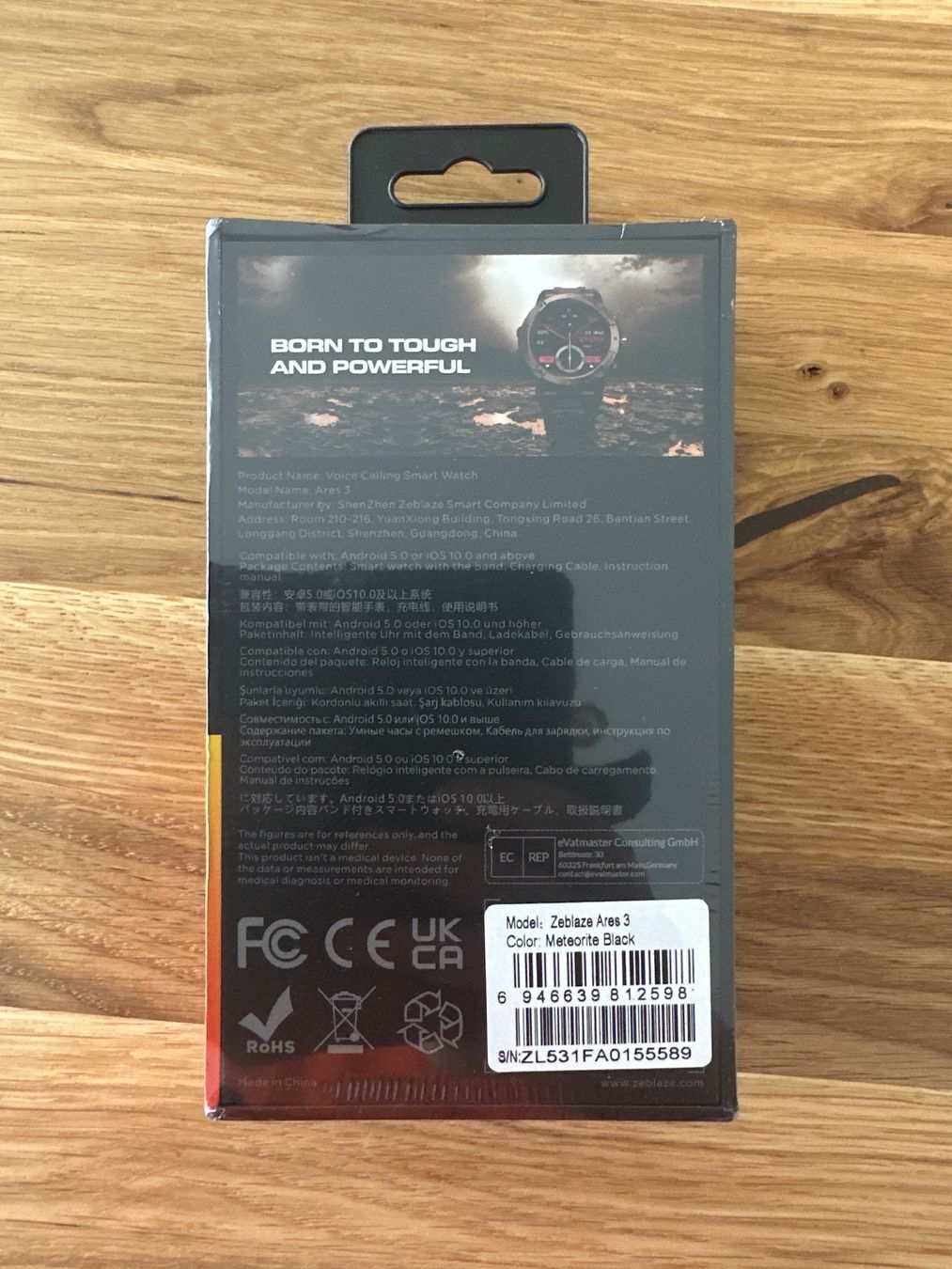 Smartwatch: Zeblaze Ares 3 Smartwatch – Nuovo e nell'imballaggio originale da Thun venduto da tulu_1995 1