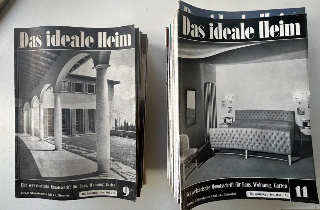 Zeitschriften & Magazine: DAS IDEALE HEIM 40 Stk. – Gebraucht aus Muri AG von alles-klar