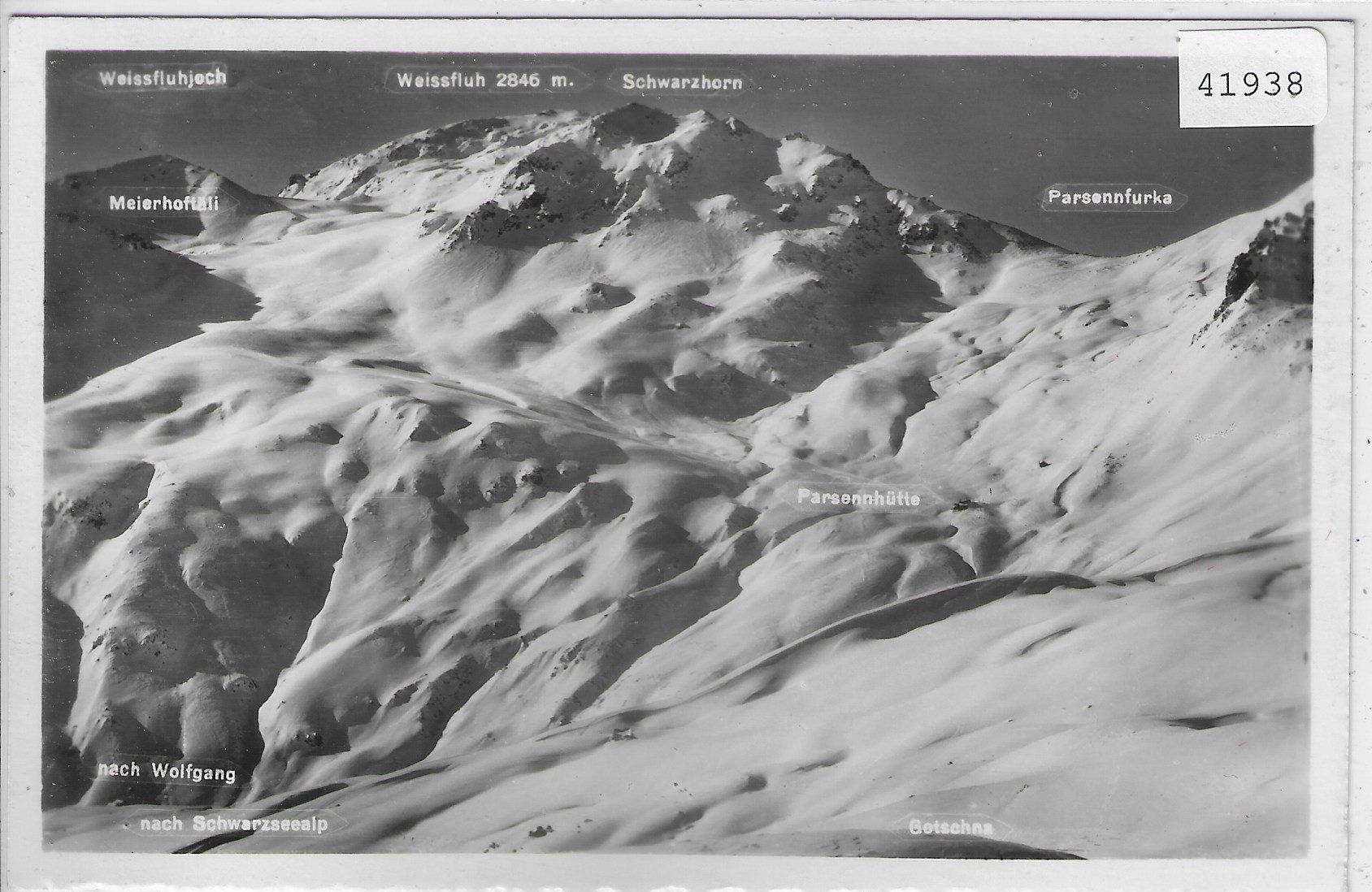 Cartoline postali: Parsennabfahrt nach Wolfgang – Usato da Ettingen venduto da Kartenplanet