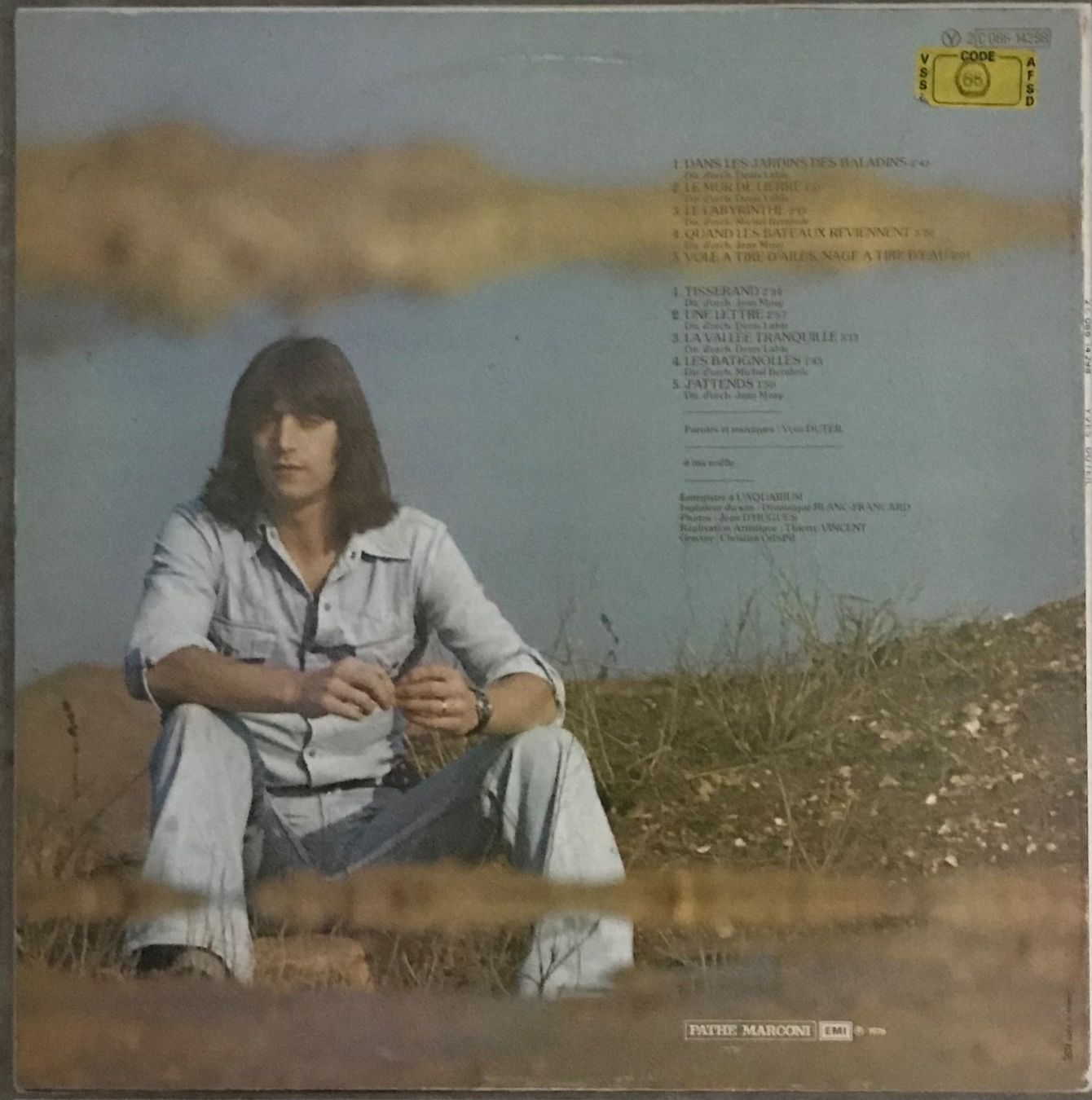 Schallplatten: YVES DUTEIL - YVES DUTEIL - 33 Tours – Gebraucht aus Bussigny von vinyl-pas-cher 1