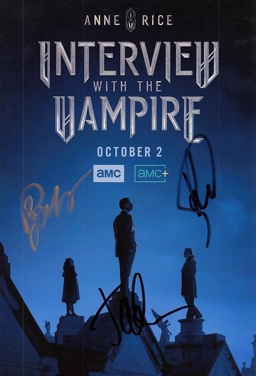 Autogramme: INTERVIEW WITH THE VAMPIRE top CAST / AUTOGRAMM – Gebraucht aus Egg b. Zürich von Dbunny
