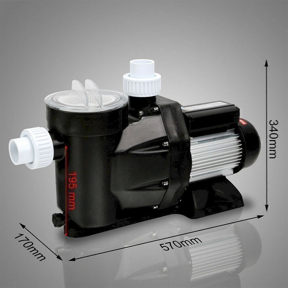 Piscine: WilTec Poolpumpe 33600 l/h 1500 W – Nuovo e nell'imballaggio originale da Bottighofen venduto da zaap 3