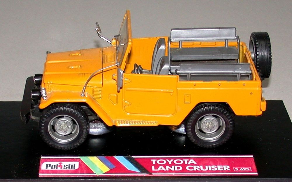 Toyota Land Cruiser (Typ BJ 40) POLISTIL 1:25 (Gebraucht) in Ortschwaben für CHF 20 – mit