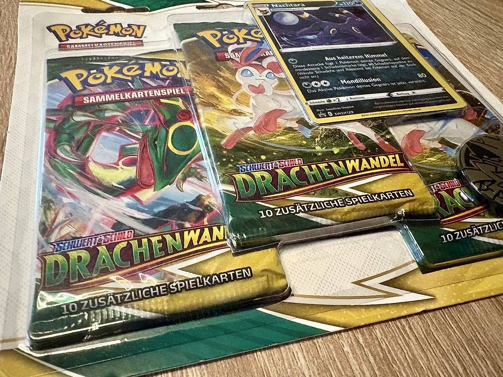 Pokémon Carte collezionabili: Drachenwandel 3er Blister DE – Nuovo e nell'imballaggio originale da Wallisellen venduto da JoshZh97 4