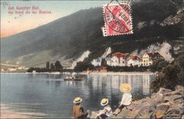 Biel Bienne BE// Am Seeufer // 1909 // Lac de Bienne