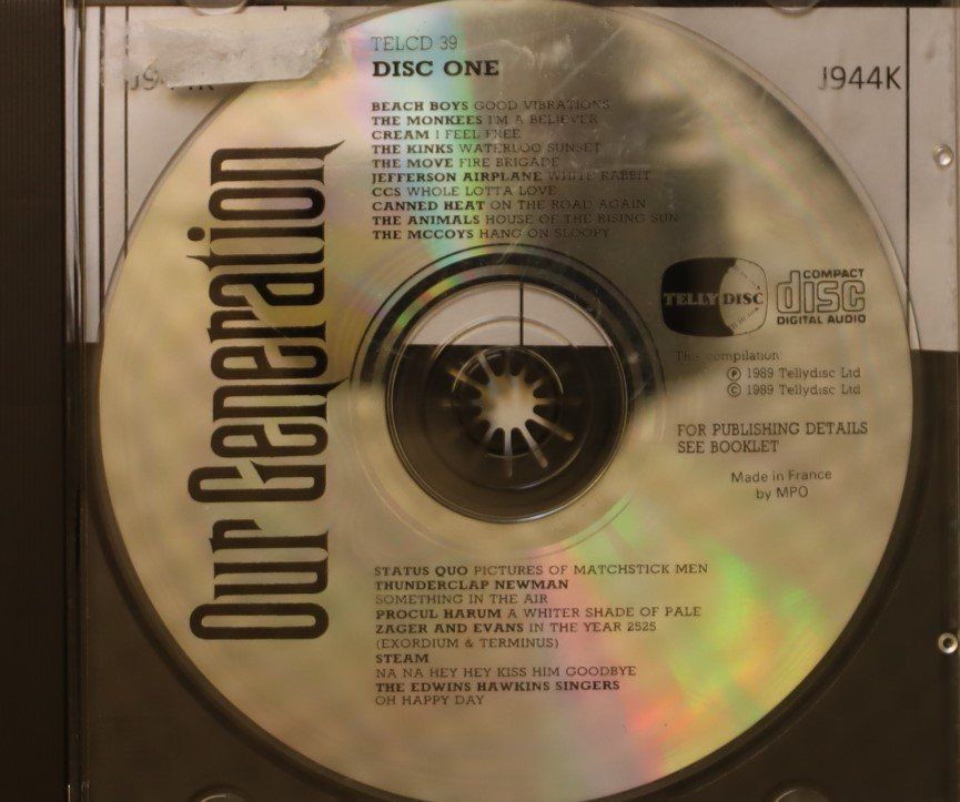 CD: Our Generation Disc one – Usato da Luzern venduto da CONTENTI