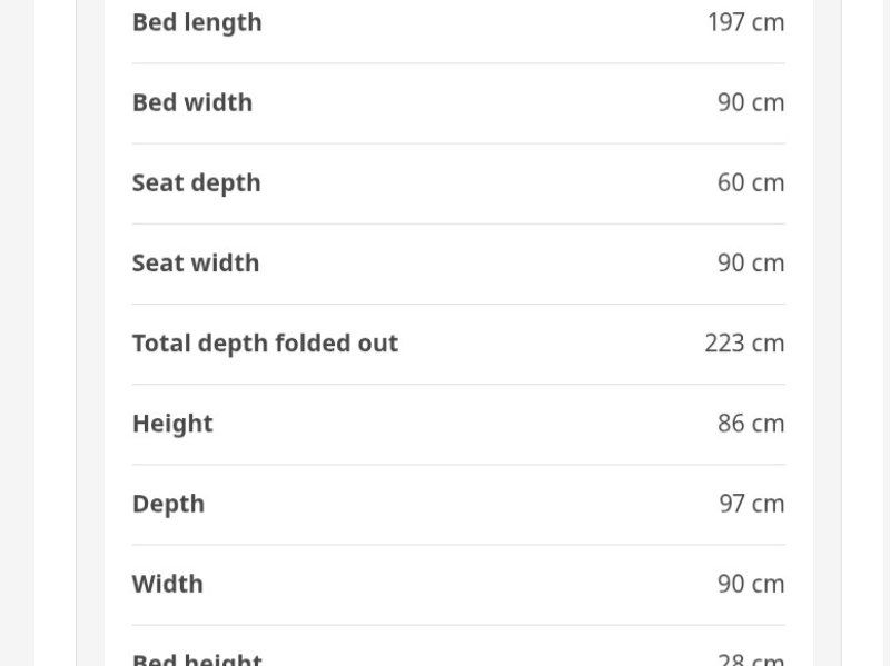 Ikea Sofas: Sofa Bett – D'occasion à Lotzwil par eva_8hbj 4