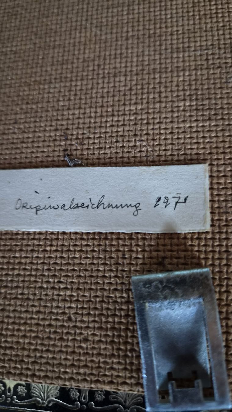 Dipinti: Originalzeichnung Rene Bollinger Pferd 1975 – Usato da Kölliken venduto da Upcycling-by-Mc-TAM 2