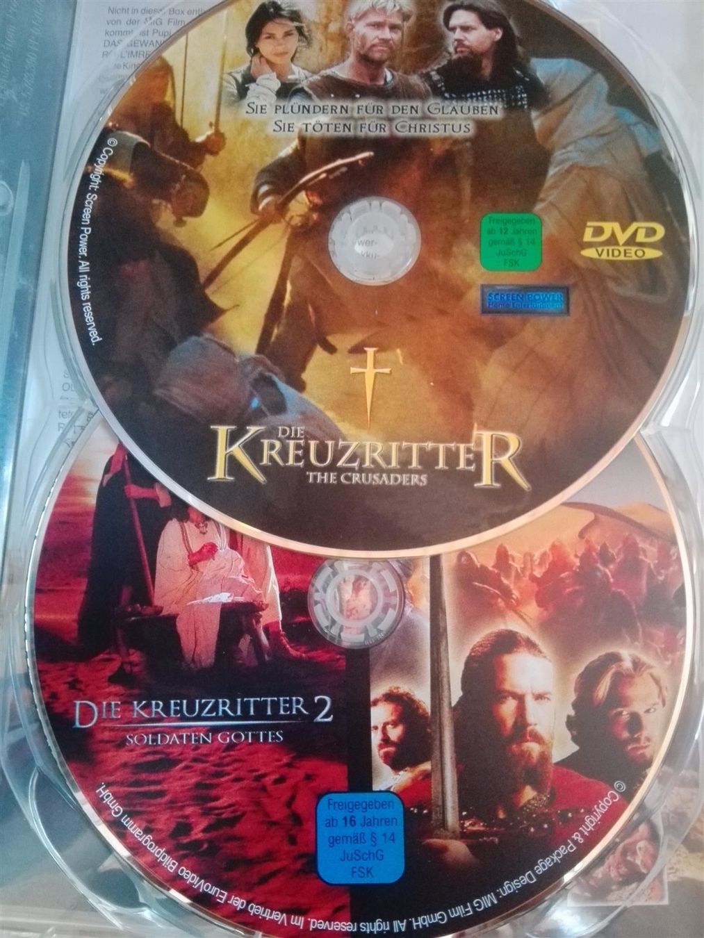 Tutti i DVDs: Die Kreuzritter  (1 - 3)        -3'DVDs – Usato da St. Gallen venduto da elk2020 2