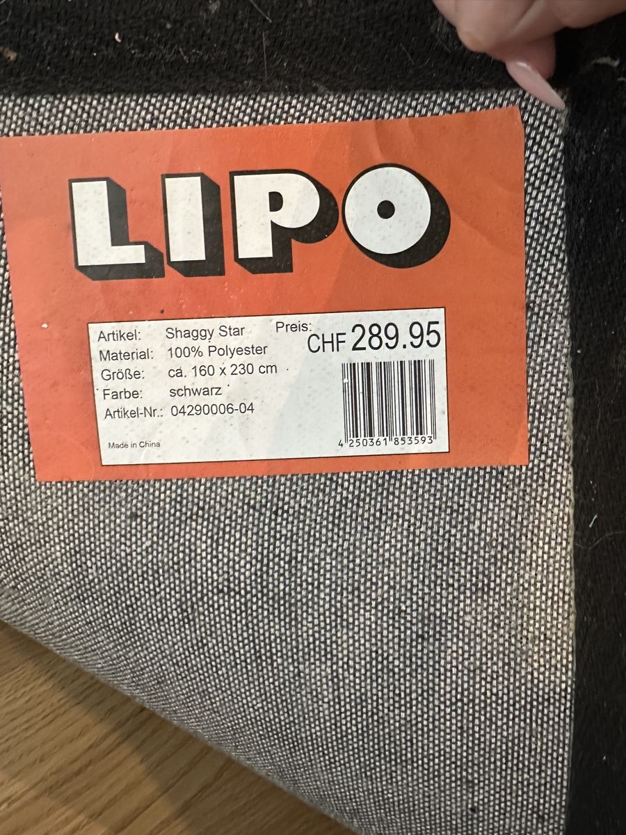 Tappeti: Teppich schwarz – Usato da Bichelsee venduto da Caroline021 1