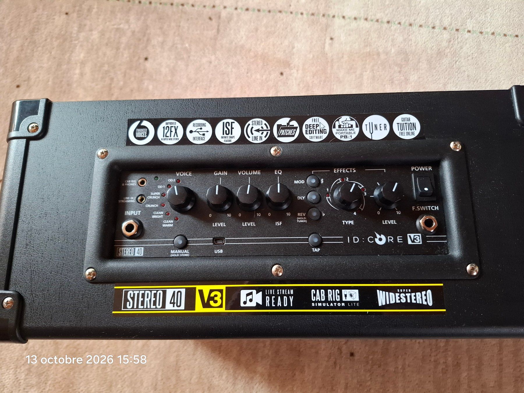 Blackstar Strumenti musicali: Blackstar Amplification ID:Core V3 Stereo 40 – Usato da Yverdon-les-Bains venduto da Dan00 1