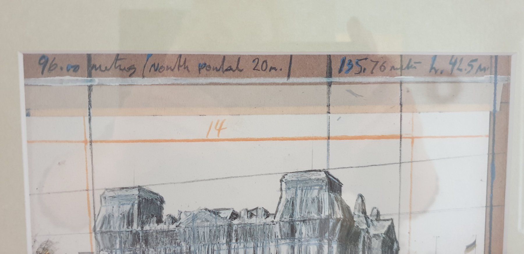 Poster & Bilder: Collage Wrapped Reichstag Berlin - Christo 1994 – Gebraucht aus Villigen von nottel 1