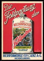 Heidelberg, Reklame für Weizenmehl der 