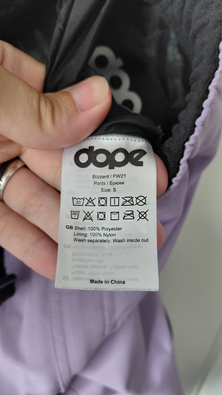 Dope Pantalons: Snowboard Hose - DOPE Snow – D'occasion à Niederneunforn par wip_dmq9 1