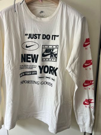 Nike Longsleeve NYC "Just Do It" - Top Zustand! Gr. XL