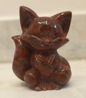 Roter Jaspis Fuchs 114g