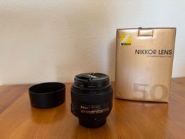 Nikon AF-S NIKKOR 50mm f/1.4G