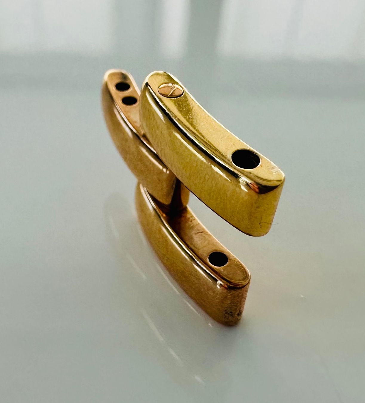 Baume & Mercier Orologi: BAUME & MERCIER LINEA  - MAILLON DORÉ 14 mm – Nuovo (secondo la descrizione) da Conthey venduto da advisia 4