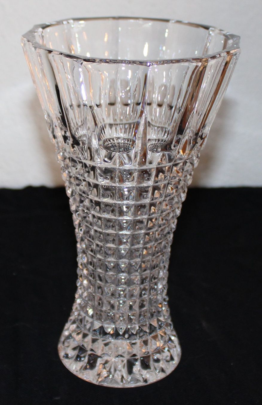 Vasi & Recipienti: Kristall-Vase (MM) – Usato da Schaan venduto da antikes_und_kurioses