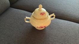 Rosenthal Sanssouci Zuckerdose mit Deckel – Rosen & Gold 