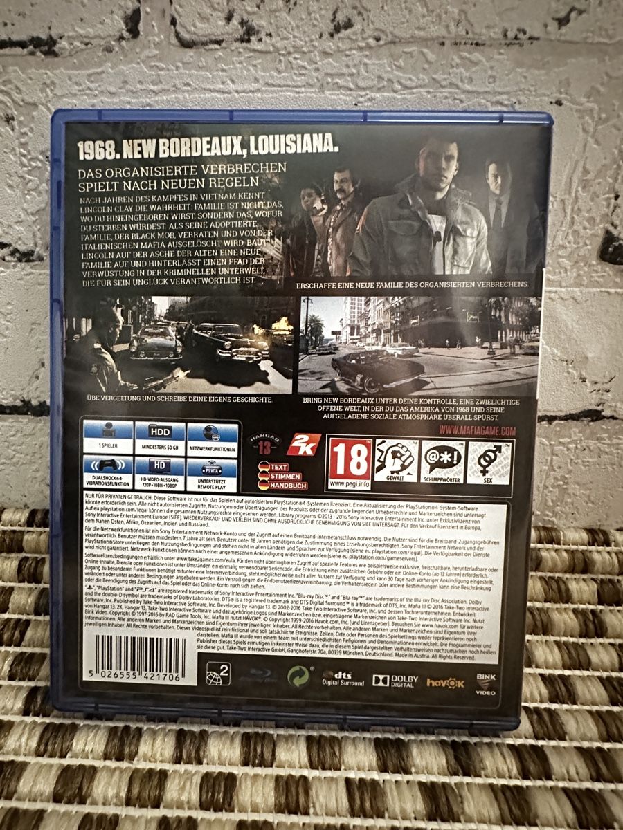 Sony Giochi: Mafia III PS4 Spiel  – Usato da Hägendorf venduto da tyl_kzs2 1