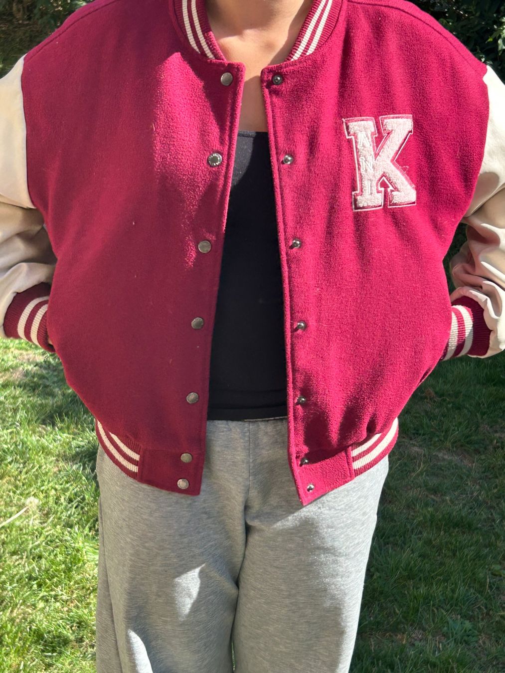 Karl Kani Giacche: Karl Kani RETRO PATCH OS BLOCKCOLLEGE - Bomber Jacket Size S – Usato da Küsnacht ZH venduto da MagnusAa 2