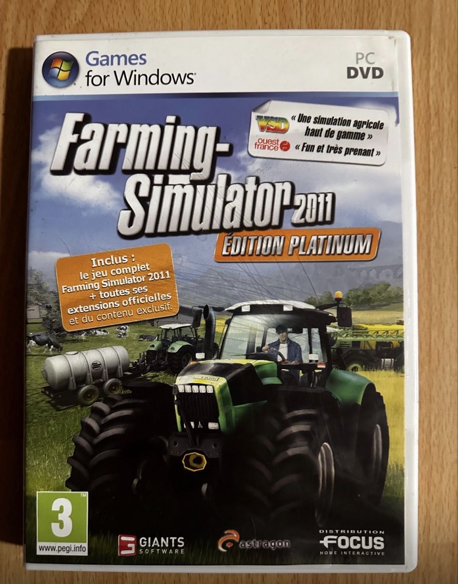 Giochi: Farming Simulator 2011 – Usato da Lausanne venduto da sam_hp5y