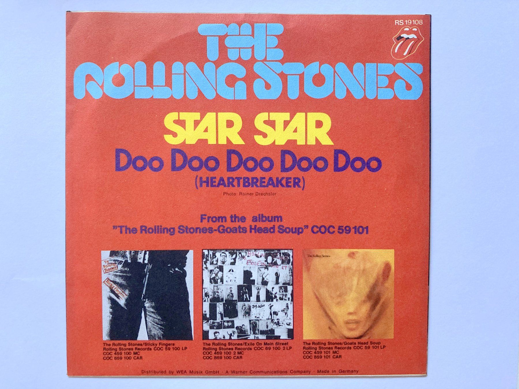 Dischi in vinile: ROLLING STONES - STAR STAR – Usato da Bottens venduto da hotter-than-hell 1