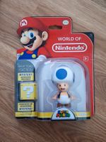 World of Nintendo Figur Blue Toad original (2015) OVP