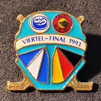 BB953 Pin Eishockey Viertel-Final 1993 - HC Ambri vs SC Bern