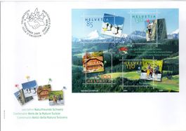 100 JAHRE NATURFREUNDE SCHWEIZ SONDERBRIEF 2005 - BR93
