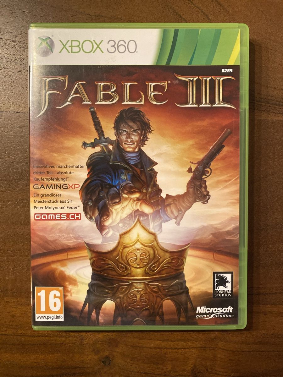 Microsoft Jeux: Fable 3 für Xbox 360 – D'occasion à Thunstetten par Virus_33