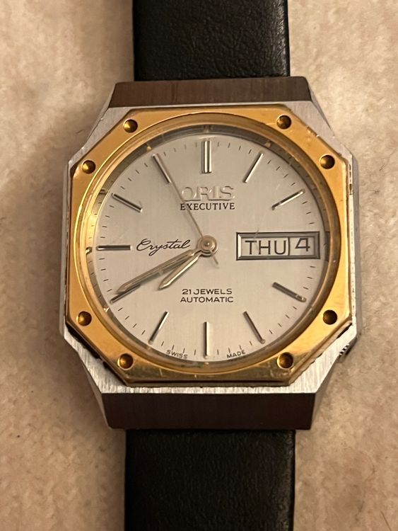 Alte Oris Executive Crystal 21 Jewels Automatic Kaufen auf Ricardo