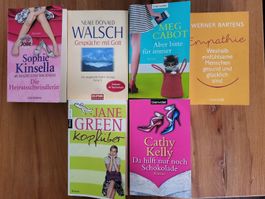 6 Buecher Romane Taschenbuch guter Zustand