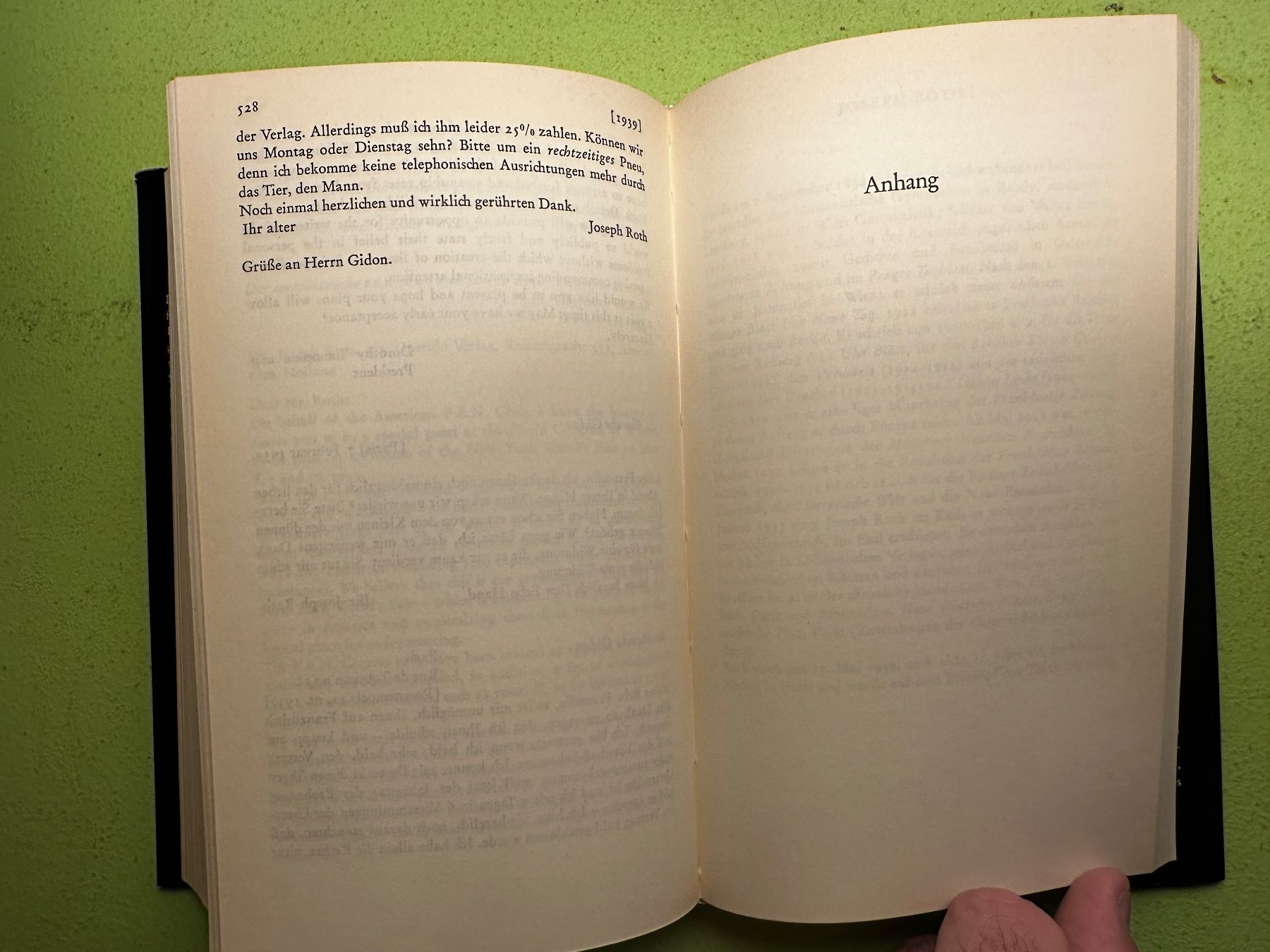Bücher: Joseph Roth: Briefe 1911 - 1939. – Gebraucht aus Zürich von allp 7