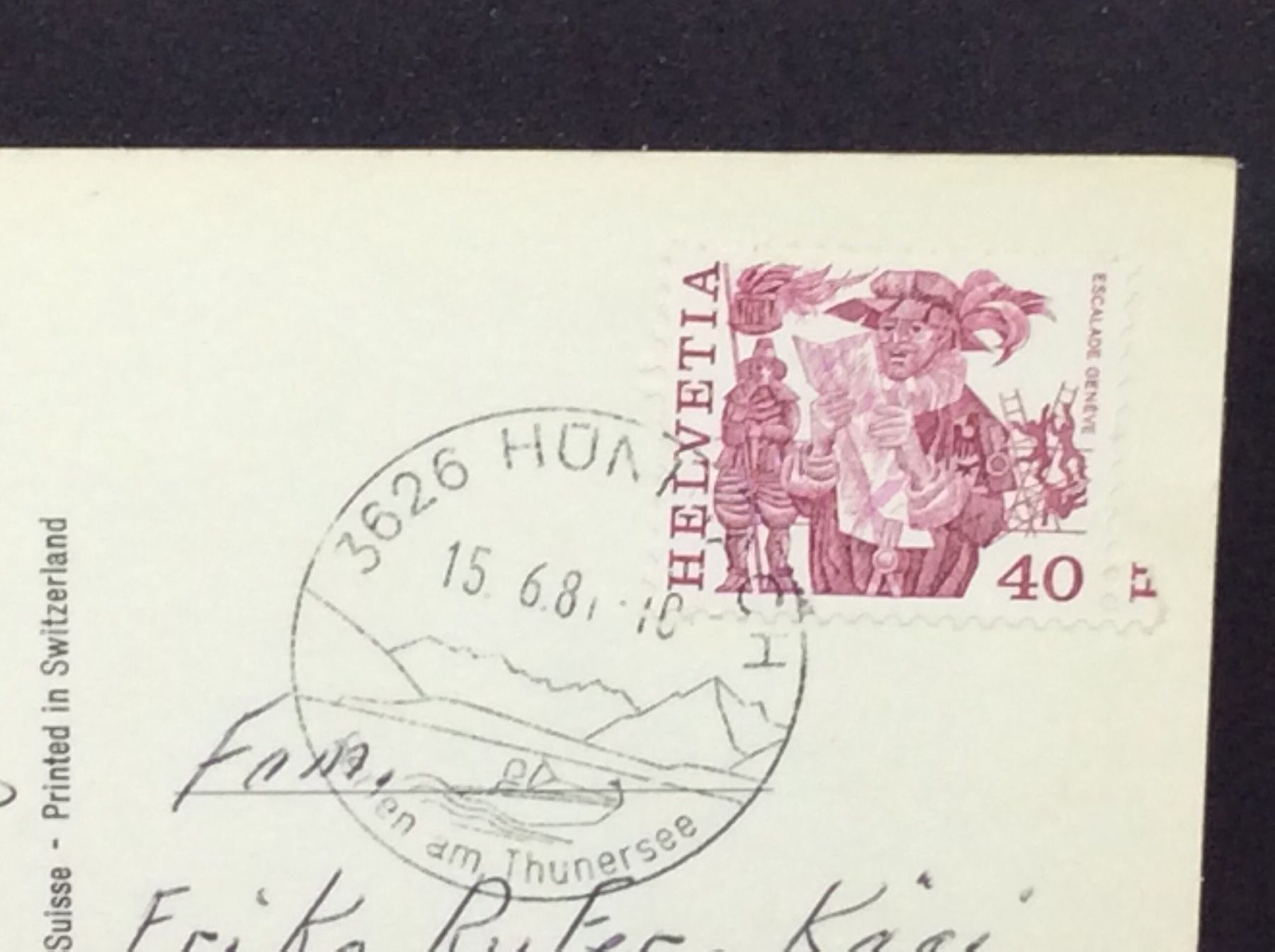Cartoline postali: Ansichtskarte: Berner Bauernhaus – Usato da Widnau venduto da Brusi9 1