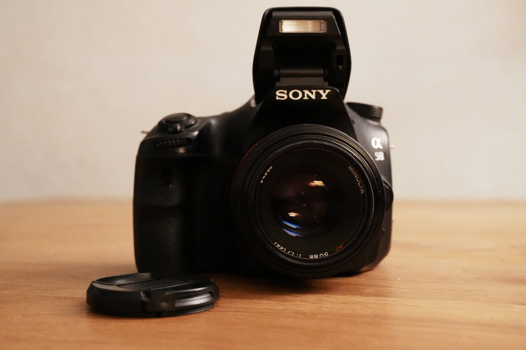 Sony Fotocamera: Sony Alpha 58 SLT-A58 mit Minolta Obj. 50mm 1:1.7 – Usato da Wetzikon ZH venduto da Stranger