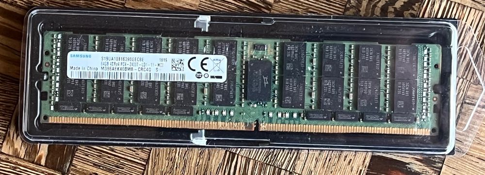 Barrette Mémoire Serveur 128 Go DDR4 ECC LRDIMM Micron MTA72ASS16G72LZ-3G2B3 - A-Tech