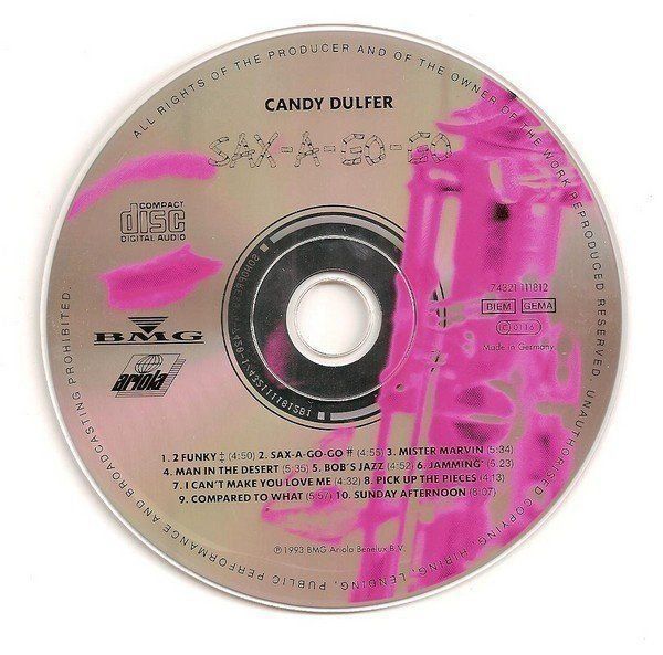 CD: Candy Dulfer - Sax A Go Go – Usato da Unterbäch venduto da eqlut 2