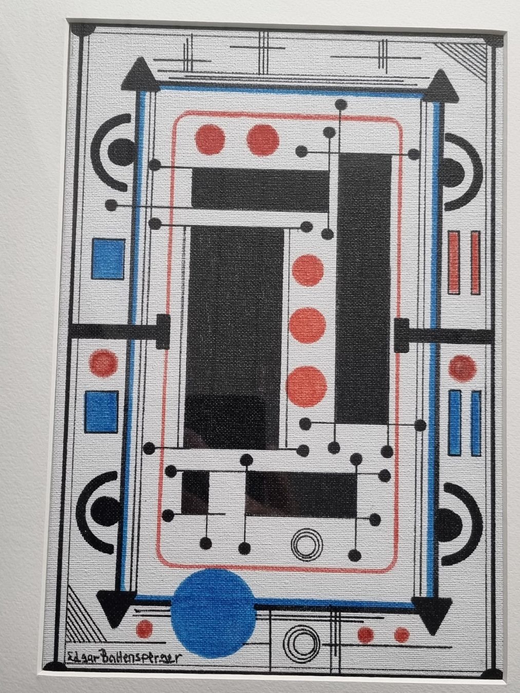 Dipinti: EDGAR BALTENSPERGER ORIGINAL ACRYL MISCHTECHNIK SIGNIERT – Usato da Gersau venduto da kunst-online 3