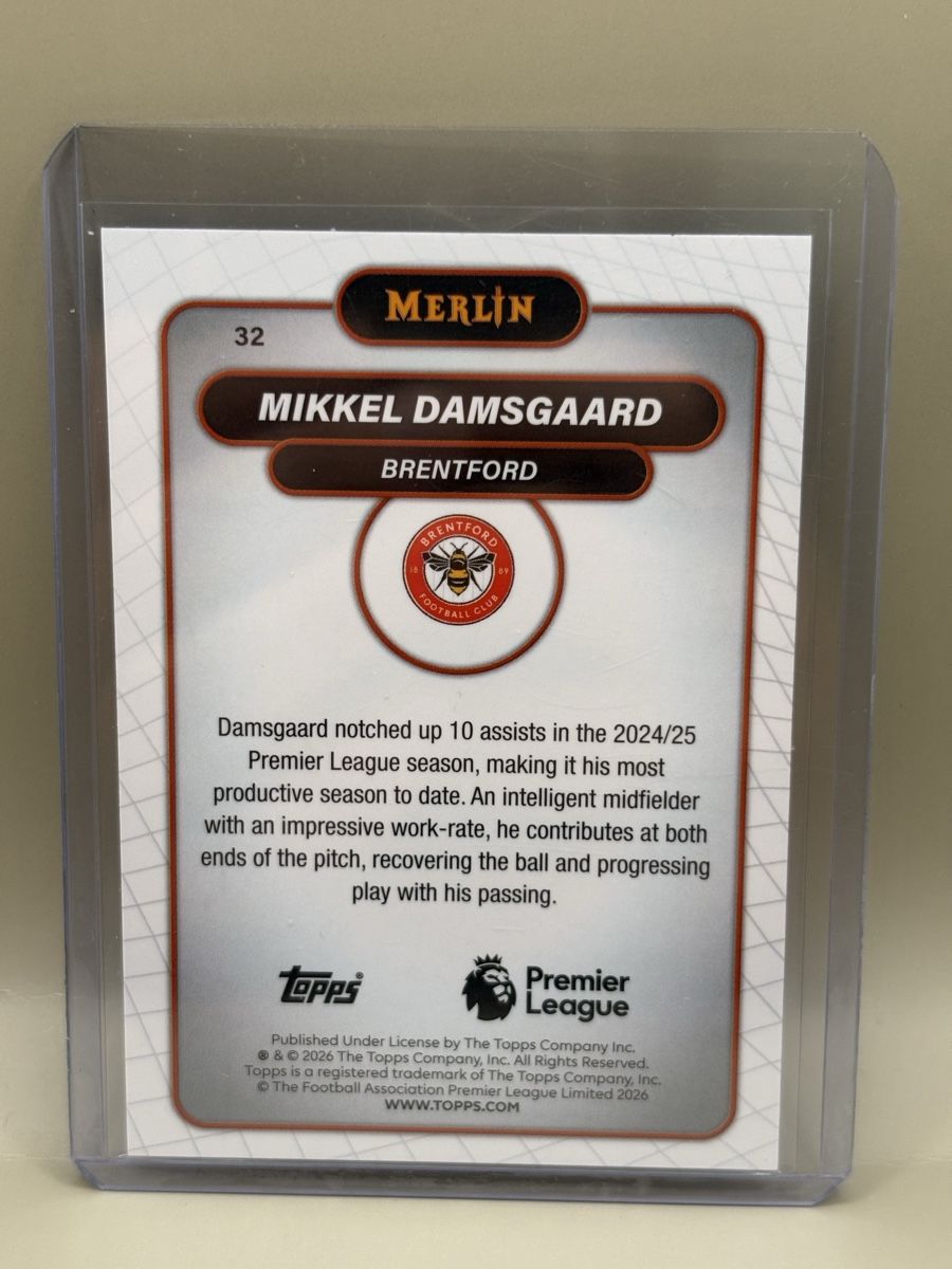 Topps Carte collezionabili: Topps Merlin - Mikkel Damsgaard - nummeriert /150 – Nuovo (secondo la descrizione) da Oberbuchsiten venduto da Bananefrappe93 1
