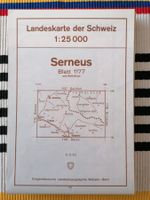 1177 Serneus🌞1:25'000 Landeskarte der Schweiz