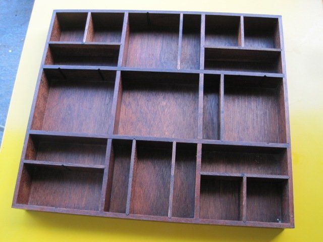 Articoli in legno: SAMMELKASTEN, 20 Fächer – Usato da Zürich venduto da Fredor01 1