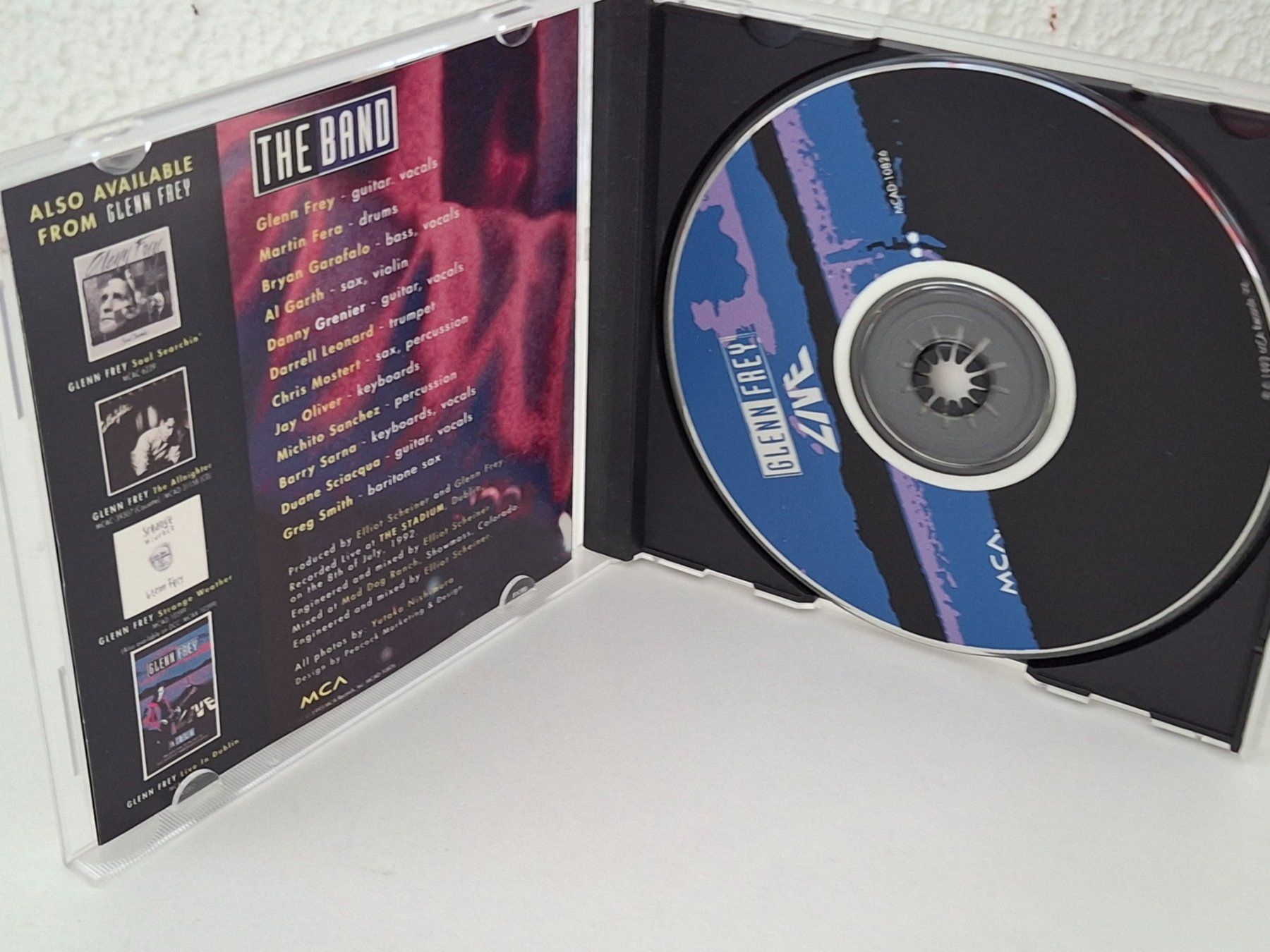 CD: CD Glenn Frey -  Live – Usato da Aarberg venduto da Jackup1 2