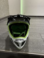 Fullface Helm Bluegrass weiss grün Grösse M gebraucht