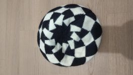 Béret black white Hat