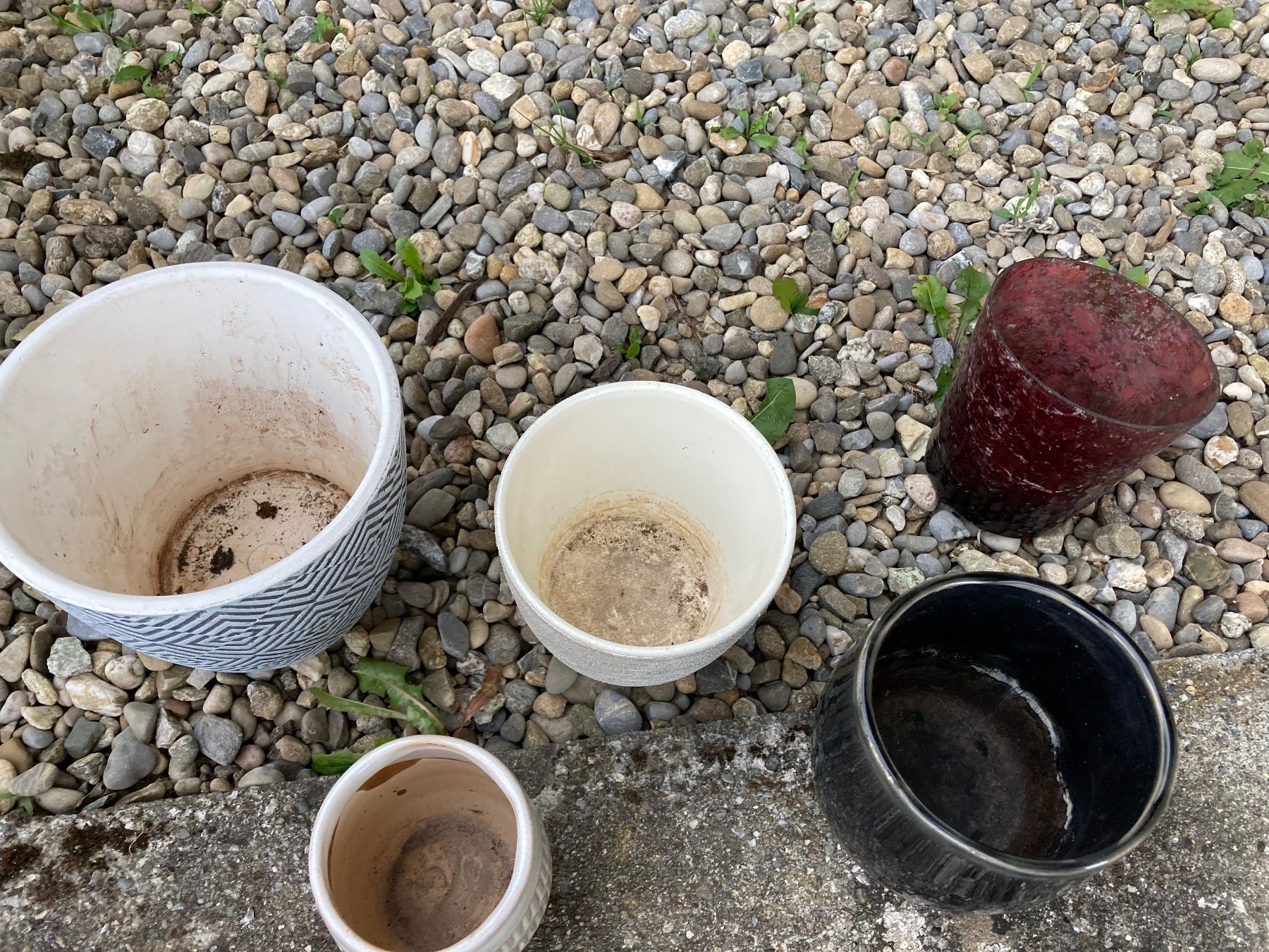 Blumentöpfe: 5x Übertöpfe Set – Gebraucht aus Hitzkirch von eve_may 1