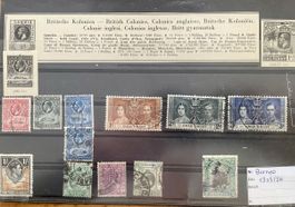 Britische Kolonien ab 1928, siehe Abbildungen
