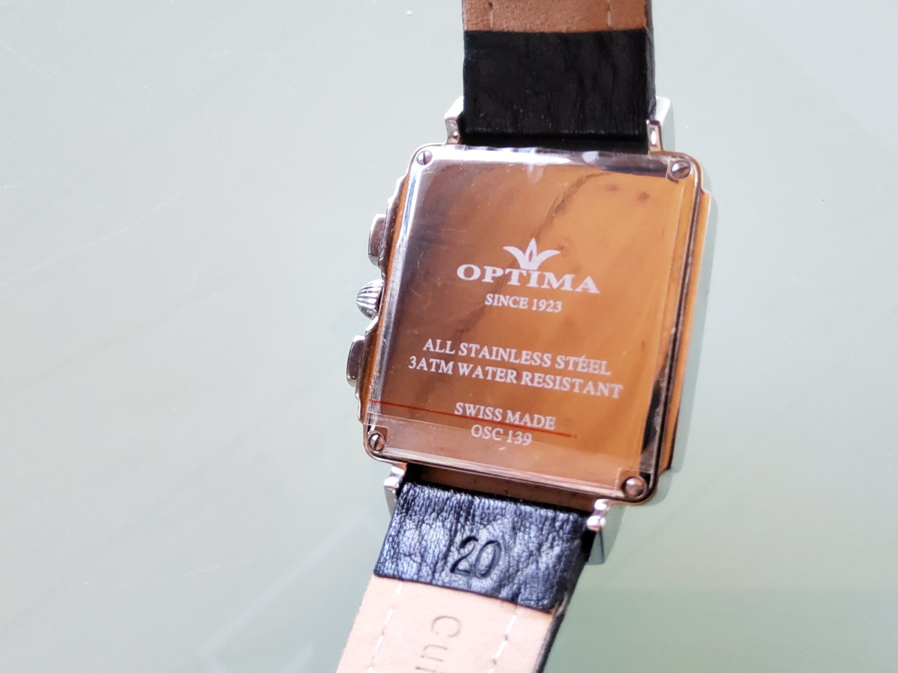 Uhren: Montre bracelet Optima  – Defekt aus Malleray von Broc-Mo 5